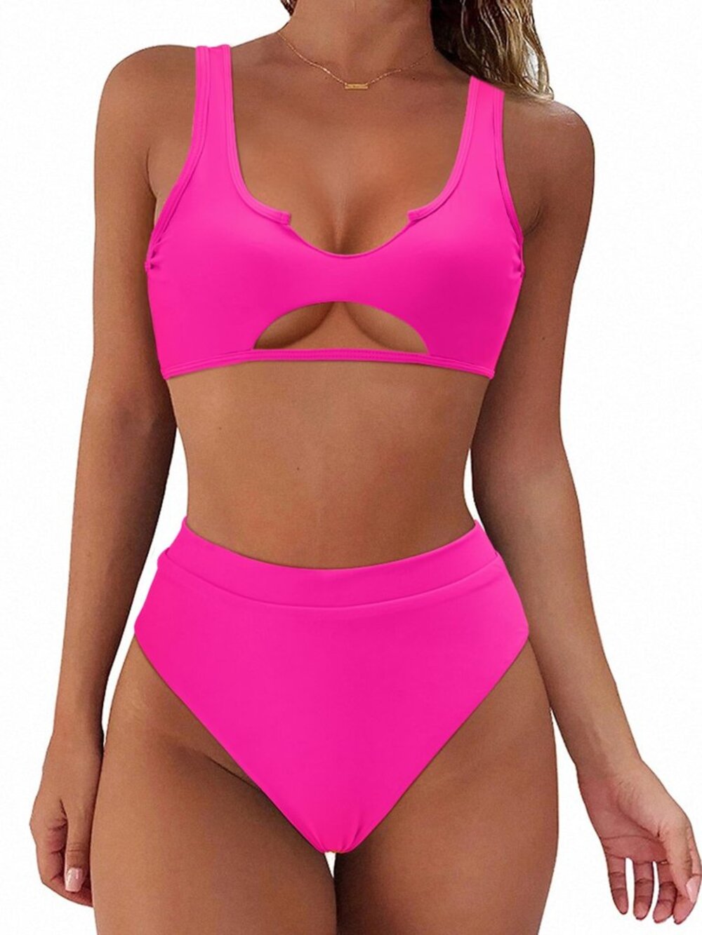 SUUKSESS Women Cutout Bikini Sets